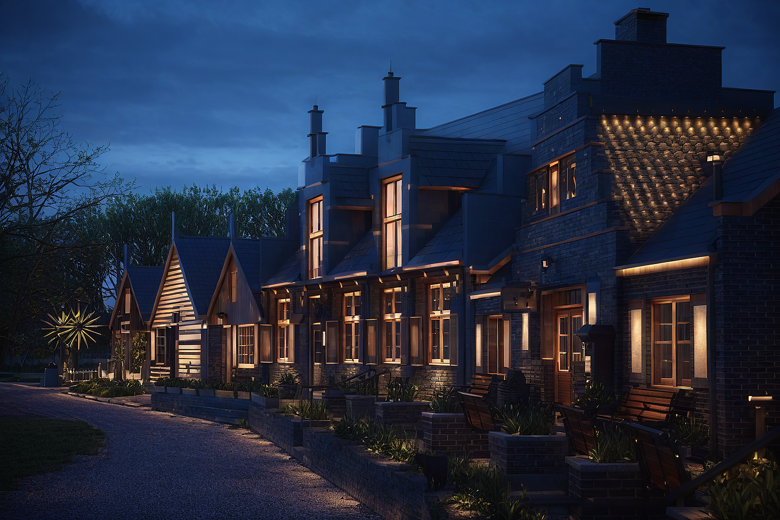 Luxury Kitchen Render